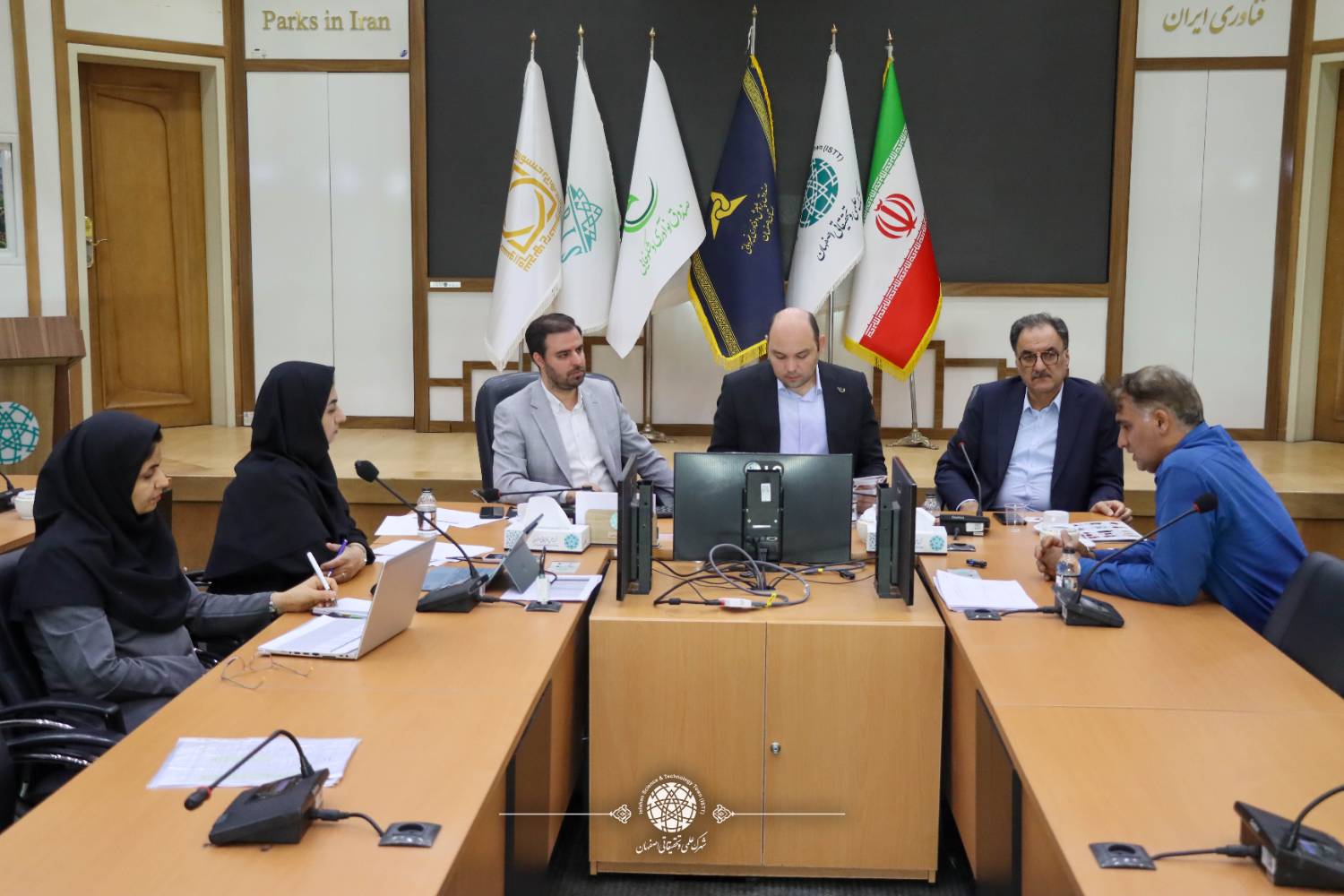 نمای شهرک علمی و تحقیقاتی اصفهان